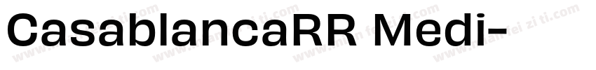 CasablancaRR Medi字体转换